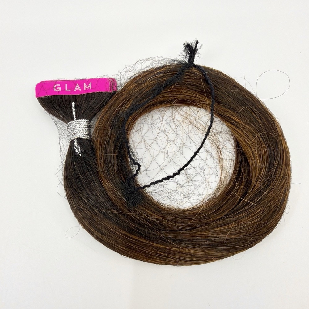 Glam Seamless 20" Remy Tape in Hair Extensions Chocolate Dip Color Melt 1B/2/4